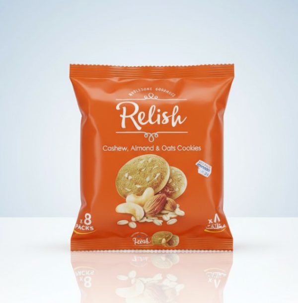 Relish Cashew,Almond & Oats Cookies